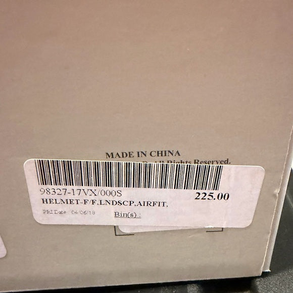 Harley-Davidson Black and Silver Helmet