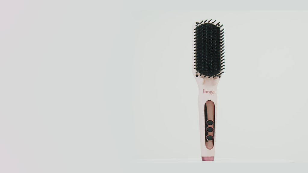 Lange Blush Hair Straightening Brush