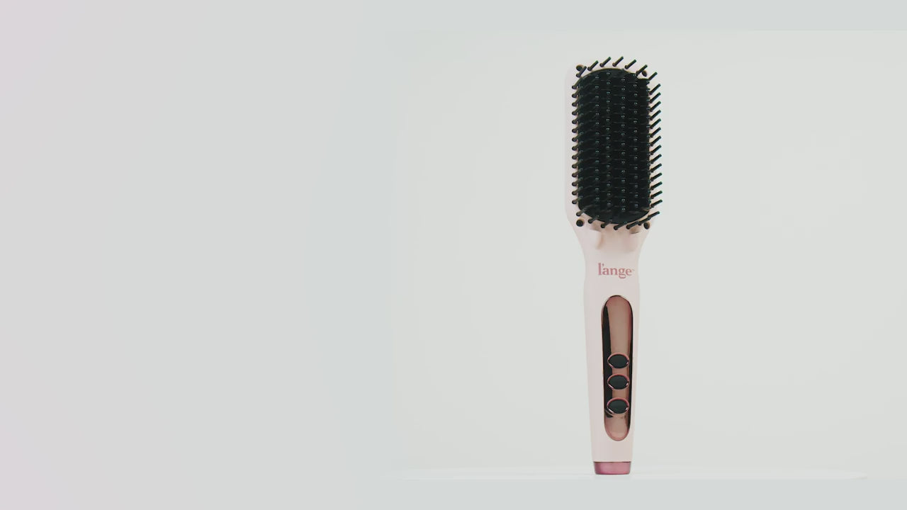Lange Blush Hair Straightening Brush